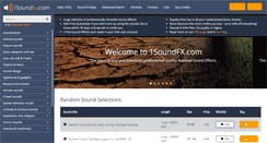 Desktop Screenshot of 1soundfx.com